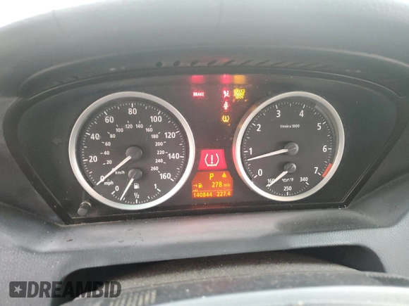 2007 BMW 6 Series 650i z VIN WBAEK13527CN83125, wystawiony jako Copart lot #79381004 z przebiegiem 140 844 mil mil oraz Szkoda całkowita • Salvage title. Historia ofert i sprzedaży dostępna na DreamBid. Obrazek 9.