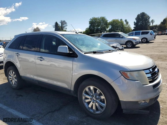 2009 Ford Edge SEL with VIN 2FMDK38C59BA45292, listed as a Copart auction lot 48508985 with 117,256 mi miles and Salvage Title. Bid and sale history available at carsss.com. Image 4.