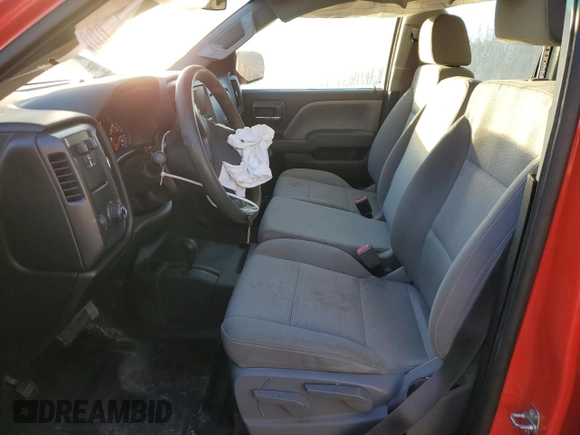 2017 Chevrolet Silverado 1500 Work Truck with VIN 1GCVKNEC8HZ324269, listed as a Copart auction lot 41924115 with 126,203 mi miles and Salvage Title. Bid and sale history available at carsss.com. Image 7.