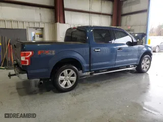 2018 Ford F-150 XL with VIN 1FTEW1EP6JKF14859, listed as a Copart auction lot 47879735 with 73,655 mi miles and Salvage Title. Bid and sale history available at carsss.com. Image 3.