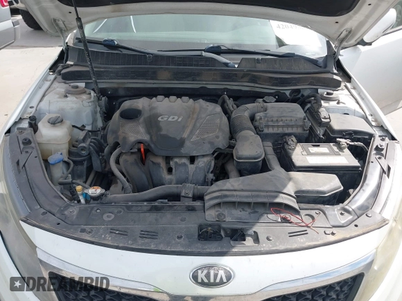 2013 Kia Optima LX with VIN 5XXGM4A74DG142720, listed as a IAAI auction lot 42049367 with 178,554 mi miles. Bid and sale history available at carsss.com. Image 10.