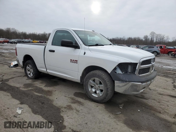 2017 Ram 1500 Tradesman z VIN 3C6JR6AG4HG591621, wystawiony jako Copart lot #43058735 z przebiegiem 48 708 mil mil oraz Szkoda całkowita • Salvage title. Historia ofert i sprzedaży dostępna na DreamBid. Obrazek 4.