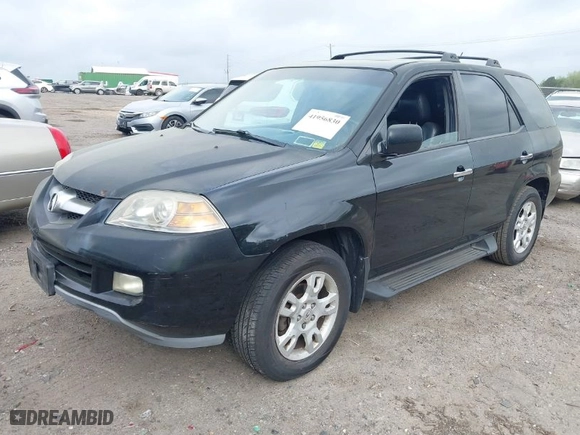 2004 Acura MDX Touring Pkg with VIN 2HNYD18624H557669, listed as a IAAI auction lot 41956830 with 211,663 mi miles. Bid and sale history available at carsss.com. Image 2.