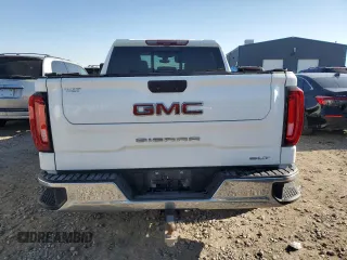 2022 GMC Sierra 1500 Limited SLT with VIN 3GTU9DED0NG141938, listed as a Copart auction lot 42553395 with 40,277 mi miles and Salvage Title. Bid and sale history available at carsss.com. Image 6.