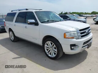 2017 Ford Expedition Max Platinum z VIN 1FMJK1MT2HEA11116, wystawiony jako IAAI lot #42060629 z przebiegiem 83 715 mil mil oraz . Historia ofert i sprzedaży dostępna na DreamBid. Obrazek 1.