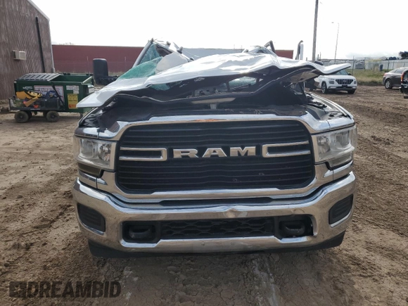 2020 Ram 3500 Big Horn with VIN 3C63RRHLXLG140649, listed as a Copart auction lot 53492934 with 0 mi miles and Salvage Title. Bid and sale history available at carsss.com. Image 5.