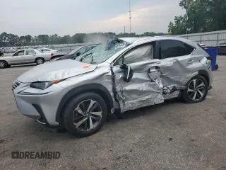 2018 Lexus NX 300 with VIN JTJYARBZ9J2100021, listed as a Copart auction lot 62465225 with Not provided miles and Salvage title. Bid and sale history available at DreamBid. Image 1.