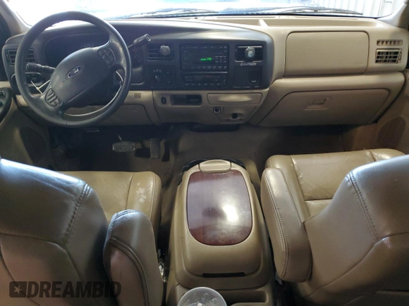 2005 Ford Excursion Limited with VIN 1FMNU43S55EC42397, listed as a Copart auction lot 57301215 with 182,860 mi miles and Non repairable. Bid and sale history available at DreamBid. Image 8.