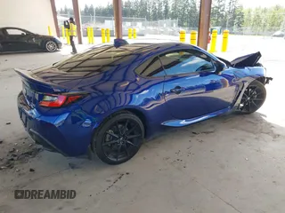 2022 Toyota 86 Premium with VIN JF1ZNBF1XN8754610, listed as a IAAI auction lot 42161630 with 18,277 mi miles and . Bid and sale history available at DreamBid. Image 4.