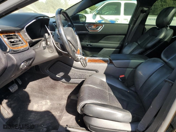 2018 Lincoln Continental Select with VIN 1LN6L9TK3J5605746, listed as a Copart auction lot 74476824 with 77,171 mi miles and Salvage Title. Bid and sale history available at carsss.com. Image 7.