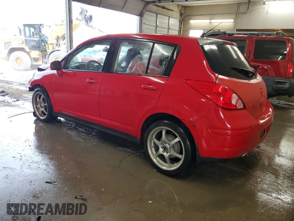 2008 Nissan Versa S with VIN 3N1BC13E28L403735, listed as a Copart auction lot 62220145 with 287,883 mi miles and Salvage title. Bid and sale history available at DreamBid. Image 2.