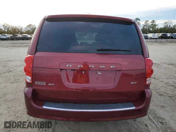 2016 Dodge Grand Caravan SXT with VIN 2C4RDGCG7GR201679, listed as a Copart auction lot 83384084 with 117,620 mi miles and Salvage Title. Bid and sale history available at DreamBid. Image 6.