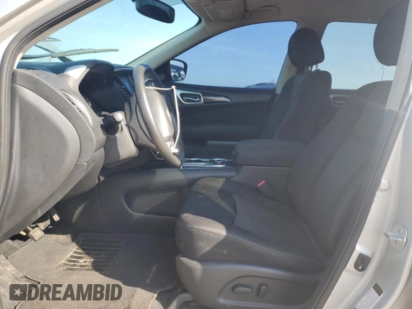 2017 Nissan Pathfinder Platinum with VIN 5N1DR2MM4HC606956, listed as a Copart auction lot 62236605 with 124,820 mi miles and Clean title. Bid and sale history available at DreamBid. Image 7.
