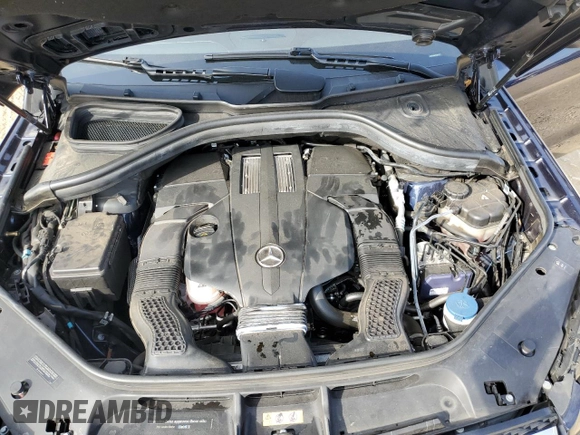 2017 Mercedes-Benz GLS with VIN 4JGDF6EE9HA944775, listed as a Copart auction lot 69294013 with 45,639 mi miles. Bid and sale history available at carsss.com. Image 12.