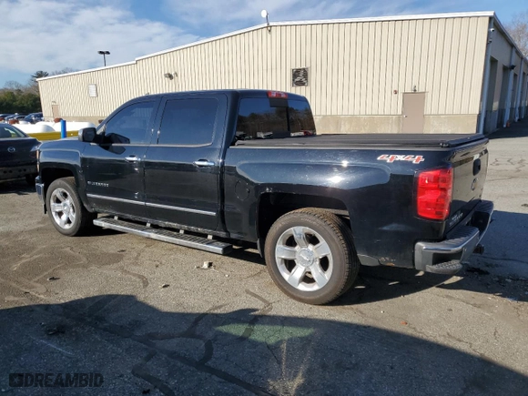 2014 Chevrolet Silverado 1500 LTZ with VIN 3GCUKSEC8EG100974, listed as a Copart auction lot 47840165 with 162,600 mi miles and Salvage Title. Bid and sale history available at carsss.com. Image 2.
