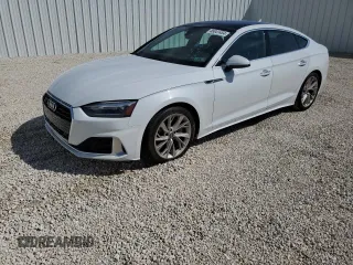 2020 Audi A5 Sportback Premium with VIN WAUANCF52LA006419, listed as a Copart auction lot 46041454 with 74,531 mi miles. Bid and sale history available at carsss.com. Image 1.