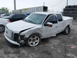 2011 Ford F-150 Lariat with VIN 1FTFW1E63BFB80098, listed as a IAAI auction lot 42038087 with 243,992 mi miles. Bid and sale history available at carsss.com. Image 2.
