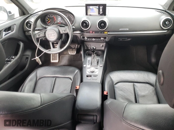2018 Audi A3 Sedan Premium Plus with VIN WAUJ8GFF4J1019158, listed as a Copart auction lot 44538094 with 81,184 mi miles. Bid and sale history available at carsss.com. Image 8.