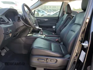 2023 Honda Ridgeline RTL-E with VIN 5FPYK3F72PB001592, listed as a Copart auction lot 52154625 with 41,153 mi miles and Salvage title. Bid and sale history available at DreamBid. Image 7.