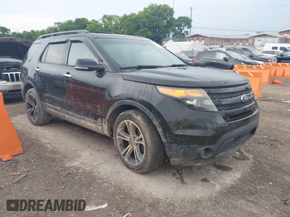 2014 Ford Explorer Sport z VIN 1FM5K8GT6EGC43577, wystawiony jako IAAI lot #42607478 z przebiegiem 155 802 mil mil oraz . Historia ofert i sprzedaży dostępna na DreamBid. Obrazek 1.