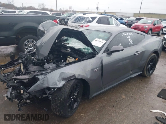 2024 Ford Mustang GT with VIN 1FA6P8CFXR5435389, listed as a IAAI auction lot 41450518 with Not provided miles and . Bid and sale history available at DreamBid. Image 17.