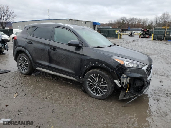 2021 Hyundai Tucson Limited with VIN KM8J3CALXMU380707, listed as a Copart auction lot 84924264 with 83,933 mi miles and Salvage Title. Bid and sale history available at carsss.com. Image 4.