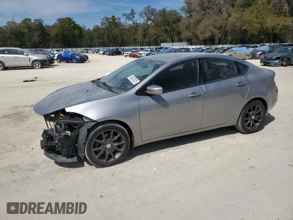 2016 Dodge Dart SE with VIN 1C3CDFAA5GD606140, listed as a Copart auction lot 48032025 with 85,738 mi miles and Salvage Title. Bid and sale history available at carsss.com. Image 1.