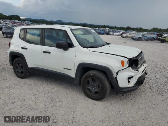 2020 Jeep Renegade Sport с VIN ZACNJAAB2LPL02782, выставлен на аукционе Copart как лот 61245545 с пробегом 51 009 миль миль и Списание • Salvage title. История ставок и продаж доступна на DreamBid. Изображение 4.