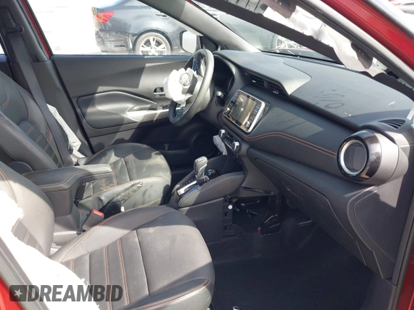 2020 Nissan Kicks SR with VIN 3N1CP5DV5LL536903, listed as a IAAI auction lot 41778615 with 90,744 mi miles. Bid and sale history available at carsss.com. Image 5.