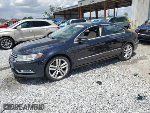 2013 Volkswagen CC Lux with VIN WVWRP7AN4DE568539, listed as a Copart auction lot 55122155 with 166,039 mi miles and Salvage title. Bid and sale history available at DreamBid. Image 1.