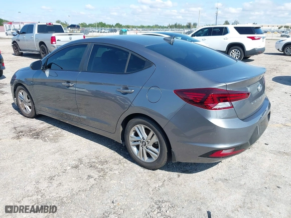 2019 Hyundai Elantra SEL with VIN 5NPD84LF1KH474787, listed as a IAAI auction lot 41969488 with 53,305 mi miles. Bid and sale history available at carsss.com. Image 3.