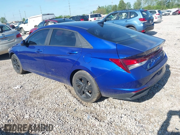2023 Hyundai Elantra SEL with VIN KMHLM4AG3PU404106, listed as a IAAI auction lot 42226833 with 32,756 mi miles and . Bid and sale history available at DreamBid. Image 3.