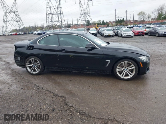 2015 BMW 4 Series 435i with VIN WBA3T3C57FP738517, listed as a IAAI auction lot 41975696 with 61,140 mi miles and . Bid and sale history available at carsss.com. Image 14.