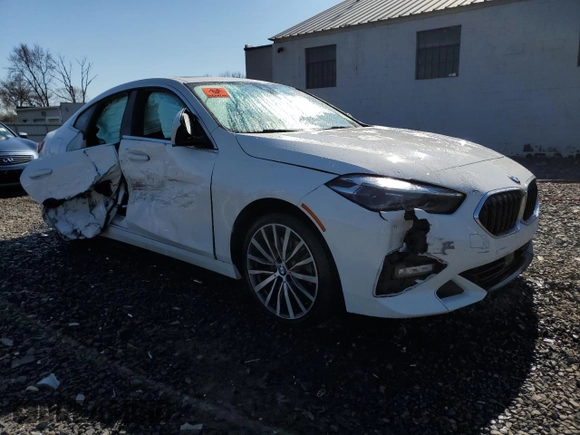 2021 BMW 2 Series 228i xDrive with VIN WBA73AK04M7G38578, listed as a Copart auction lot 48607725 with 48,963 mi miles and Salvage title. Bid and sale history available at DreamBid. Image 4.