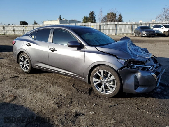 2024 Nissan Sentra S with VIN 3N1AB8BV0RY363295, listed as a Copart auction lot 42048455 with 4,041 mi miles and Salvage title. Bid and sale history available at DreamBid. Image 4.