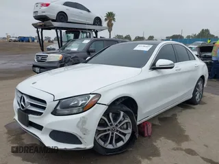 2018 Mercedes-Benz C 300 with VIN 55SWF4JB5JU253705, listed as a IAAI auction lot 42158469 with 93,676 mi miles and . Bid and sale history available at carsss.com. Image 2.
