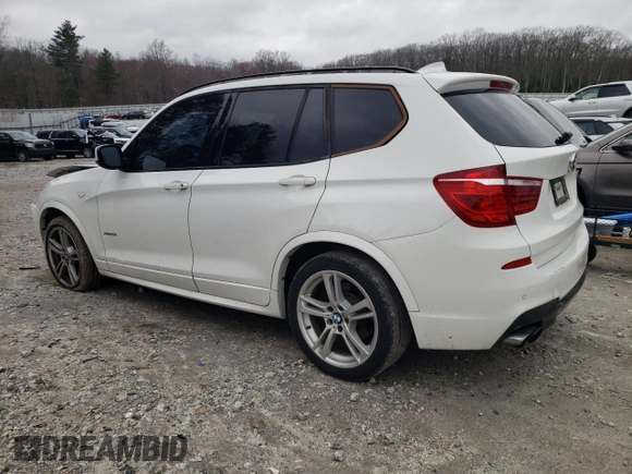 2014 BMW X3 xDrive35i z VIN 5UXWX7C58E0E79170, wystawiony jako Copart lot #52494685 z przebiegiem 110 161 mil mil oraz Szkoda całkowita • Salvage title. Historia ofert i sprzedaży dostępna na DreamBid. Obrazek 2.