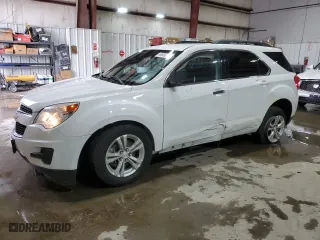 2015 Chevrolet Equinox LT with VIN 1GNALBEK7FZ111934, listed as a Copart auction lot 49809295 with 105,138 mi miles and Salvage Title. Bid and sale history available at carsss.com. Image 1.