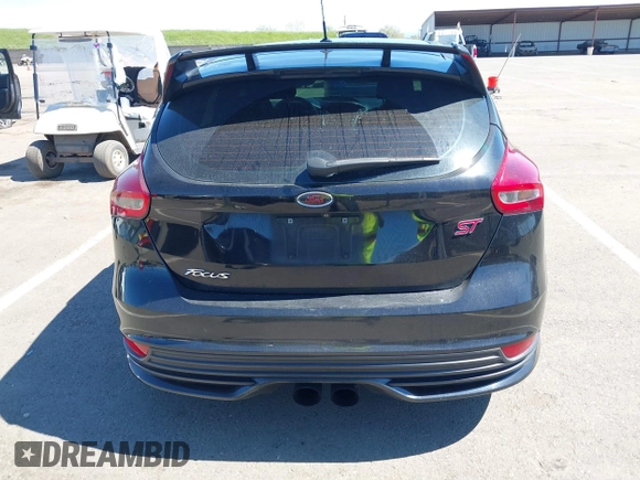 2017 Ford Focus ST with VIN 1FADP3L91HL223141, listed as a IAAI auction lot 41884641 with 129,476 mi miles and . Bid and sale history available at carsss.com. Image 16.