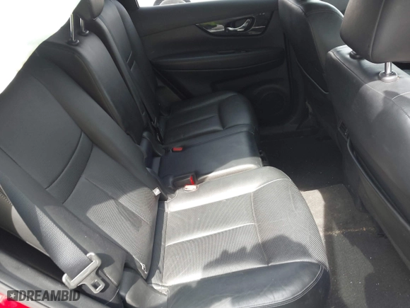 2017 Nissan Rogue SL with VIN JN8AT2MV5HW263238, listed as a IAAI auction lot 41931806 with 46,008 mi miles. Bid and sale history available at carsss.com. Image 8.