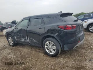 2019 Chevrolet Blazer with VIN 3GNKBBRAXKS659006, listed as a Copart auction lot 60274825 with 152,427 mi miles and Salvage title. Bid and sale history available at DreamBid. Image 2.