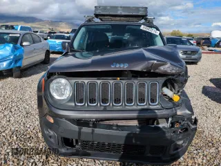 2017 Jeep Renegade Latitude with VIN ZACCJBBB8HPG59910, listed as a Copart auction lot 54883215 with 127,119 mi miles and Salvage title. Bid and sale history available at DreamBid. Image 5.