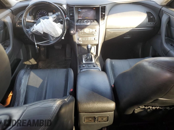 2012 Infiniti FX35 with VIN JN8AS1MW5CM156054, listed as a Copart auction lot 78185764 with 186,803 mi miles and Salvage Title. Bid and sale history available at carsss.com. Image 8.