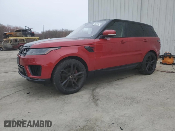 2018 Land Rover Range Rover Sport HSE with VIN SALWR2RVXJA198813, listed as a Copart auction lot 50330145 with 151,499 mi miles and Clean Title. Bid and sale history available at carsss.com. Image 1.