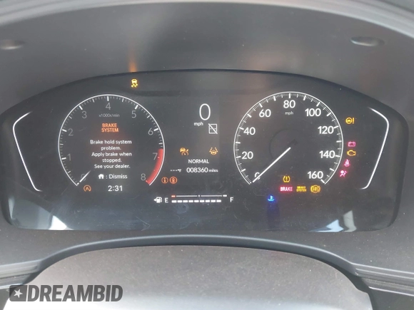 2024 Honda Civic Sport z VIN 2HGFE2F57RH521690, wystawiony jako IAAI lot #40463626 z przebiegiem 8 360 mil mil oraz . Historia ofert i sprzedaży dostępna na DreamBid. Obrazek 7.