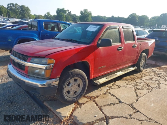 2005 Chevrolet Colorado 1SJ LS ZQ8 with VIN 1GCCS136558122911, listed as a IAAI auction lot 42592904 with 143,453 mi miles and . Bid and sale history available at DreamBid. Image 2.