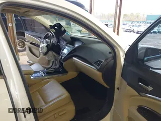 2017 Acura MDX with VIN 5FRYD4H39HB016948, listed as a IAAI auction lot 41886584 with 100,853 mi miles. Bid and sale history available at carsss.com. Image 5.