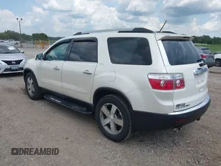 2010 GMC Acadia SLT1 with VIN 1GKLRMED8AJ189051, listed as a IAAI auction lot 42595840 with 116,141 mi miles and . Bid and sale history available at DreamBid. Image 3.