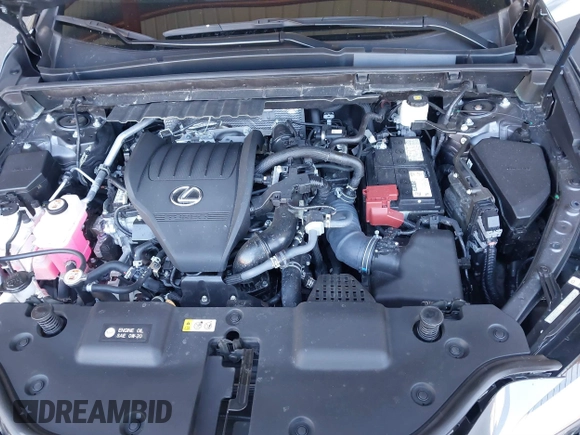 2024 Lexus NX with VIN 2T2GGCEZ6RC038902, listed as a IAAI auction lot 41902076 with 22,647 mi miles. Bid and sale history available at carsss.com. Image 10.