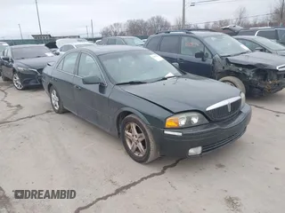 2002 Lincoln LS w/Base Pkg with VIN 1LNHM87A92Y685863, listed as a IAAI auction lot 41457021 with 145,022 mi miles. Bid and sale history available at carsss.com. Image 1.